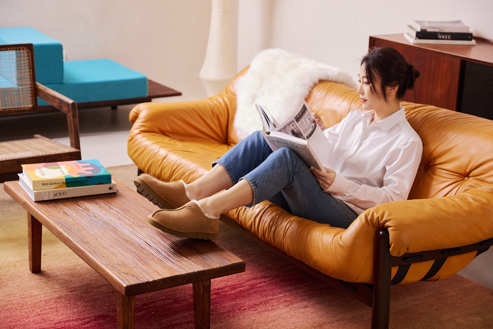 WAYSOFT closed heel slippers at home